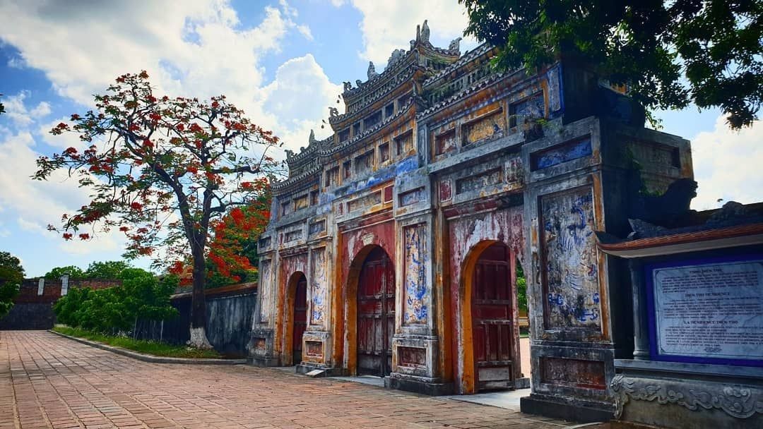 Hue Minh Mang Tomb Main Gate